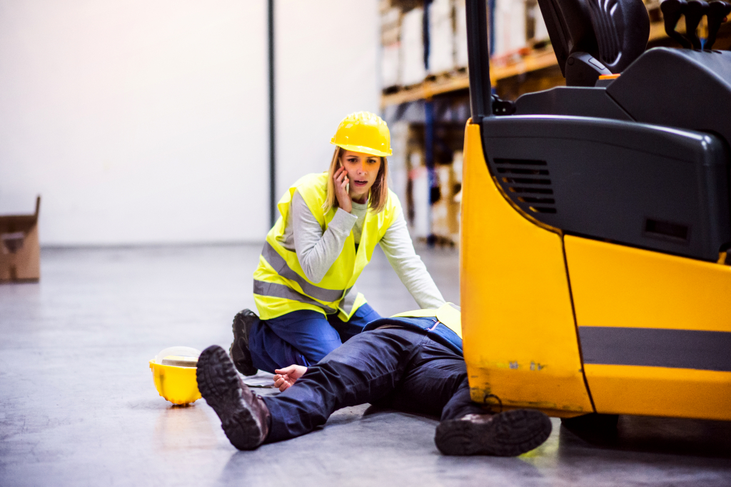 How is an accident at work covered while working as a temporary worker?