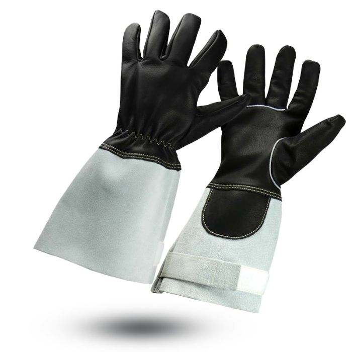 Gant anti chaleur 100°C en cuir HEAT-BLACK 