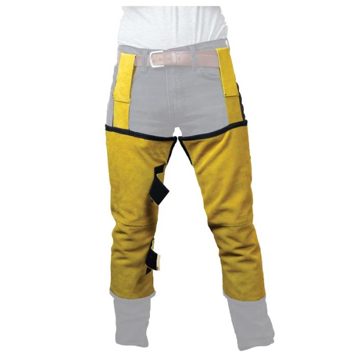 Jambières Cuir Spécial Protection Barbelés Concertina  RIPDEXLEG- Taille Unique