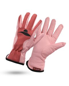 Gant de jardin en cuir Rose MISS