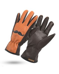 Gant de jardin marron moustache MISTER