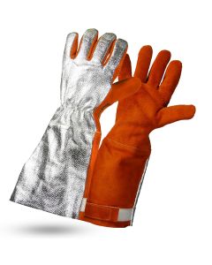 Gant anti chaleur 500°C cuir aluminisé PROFUSION-1 Rostaing