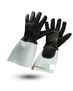 Gant anti chaleur 100°C en cuir HEAT-BLACK 