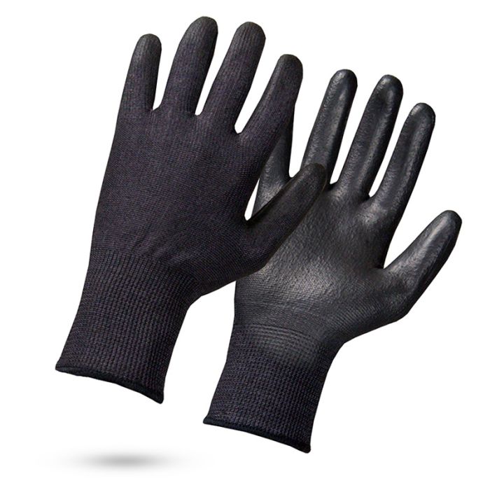 Gant anti coupure fin et durable noir BLACKTACTIL
