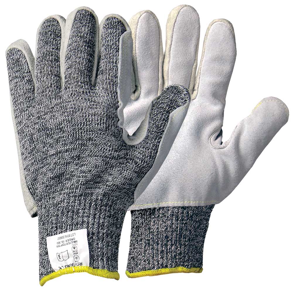 What are the manufacturing stages of a pair of ROSTAING gloves?