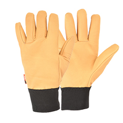 What are the manufacturing stages of a pair of ROSTAING gloves?
