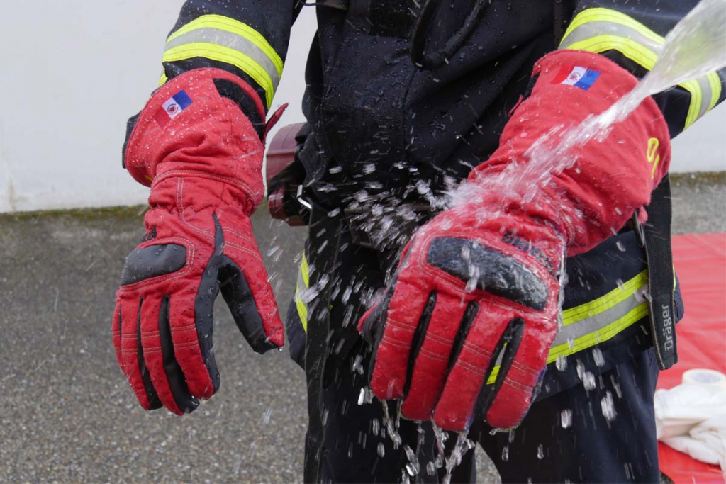 Learn more about washing PPE and firefighting gloves